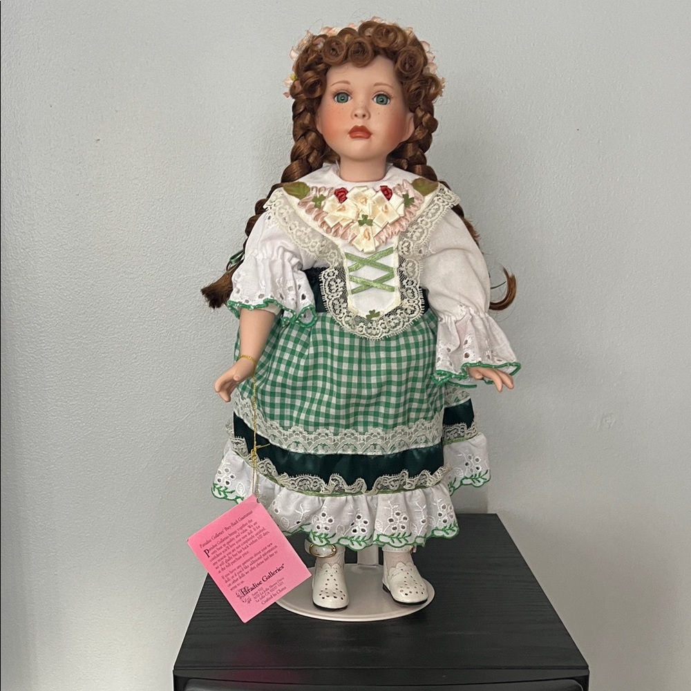 Porcelain musical doll “Kelly”
